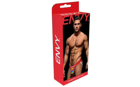 Envy Rainbow Pride Sexy Mens Jock Red - Jocks and G-Strings
