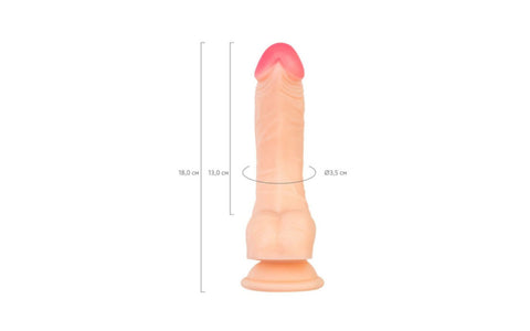 Real Stick Nude 18 cm Realistic Dildo Nash - Realistic Dildos