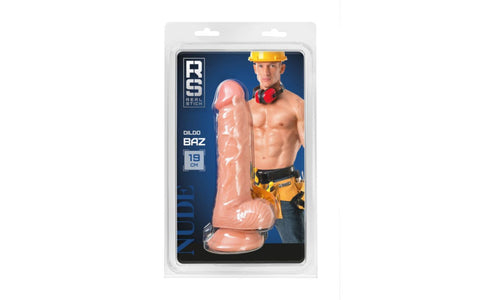 Real Stick Nude Realistic Dildo With Balls Baz - Realistic Dildos