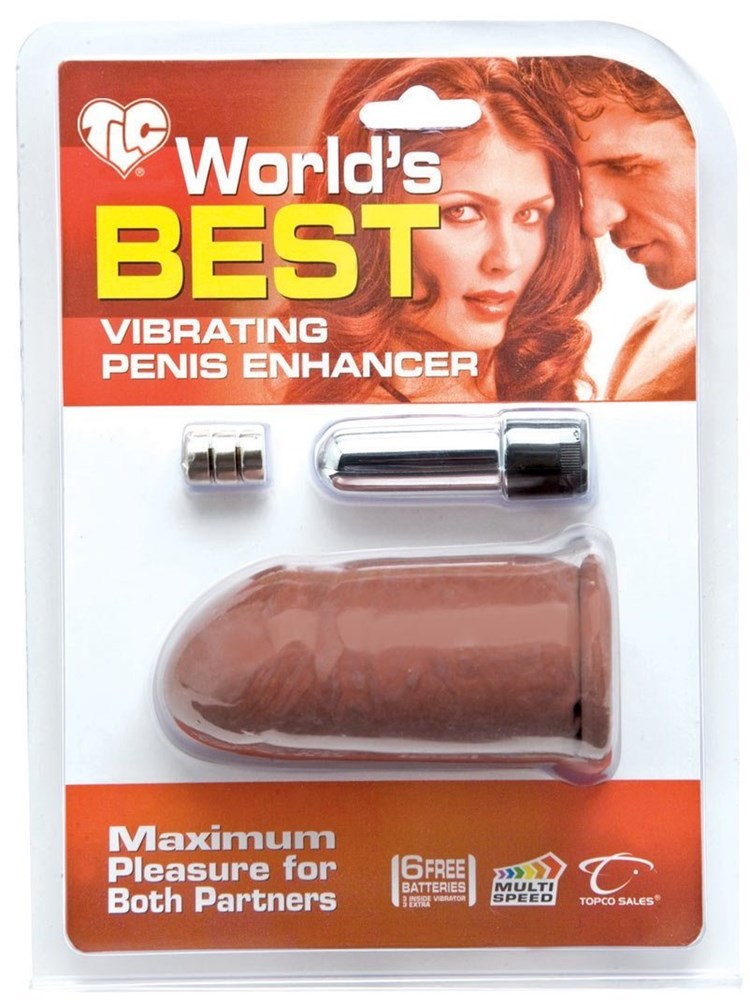 World's Best Vibrating Penis Enhancer Brown Pumps, Extenders and Sleeves