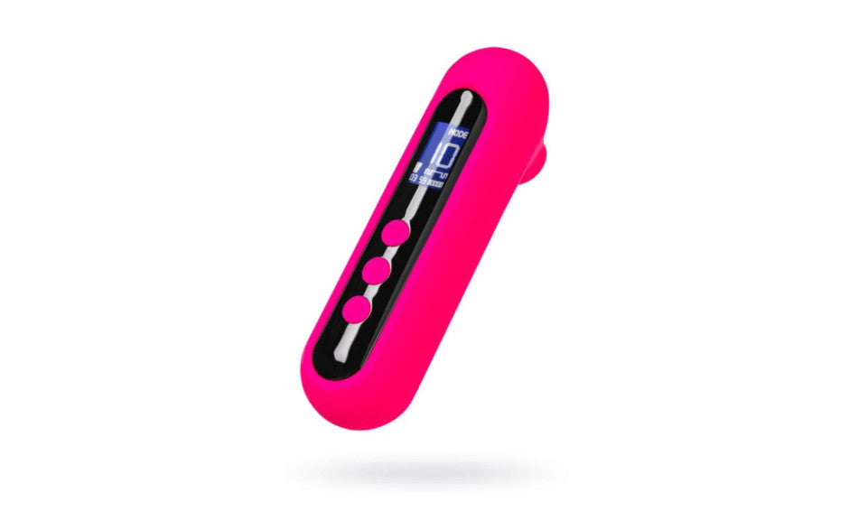 EroTeq Vacuum Wave Air Pulse Clitoral Vibrator Molette Pink Clit Ticklers and Pulsators