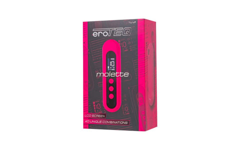 EroTeq Vacuum Wave Air Pulse Clitoral Vibrator Molette Pink - Clit Ticklers and Pulsators