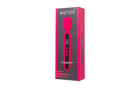 EroTeq Vibrating Body Wand Massager Mashr Pink - Body Wands