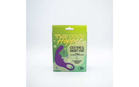 Natalies Toy Box The Cock Hopper Cock Ring & Bullet Vibrator - Vibrating Cock Rings