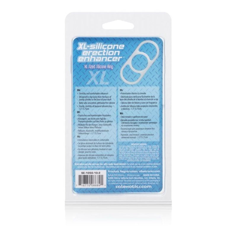 XL-Silicone Erection Enhancer Cock Rings