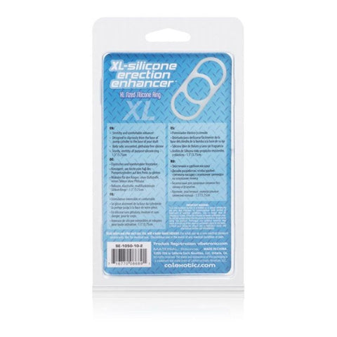 CalExotics XL-Silicone Erection Enhancer Cock Ring - Cock Rings
