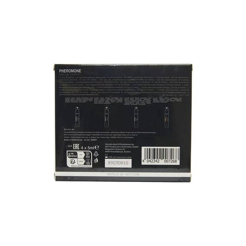 HOT Pheromone 4 Pack Perfume Tester Box for Men - Sex Pheromones and Perfumes