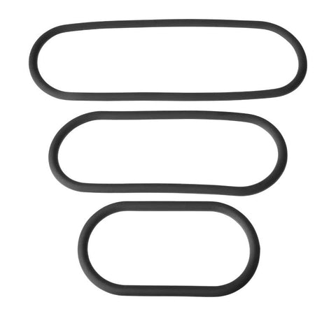 Xplay Silicone Thin Wrap Ring 3 Pack - Cock Rings