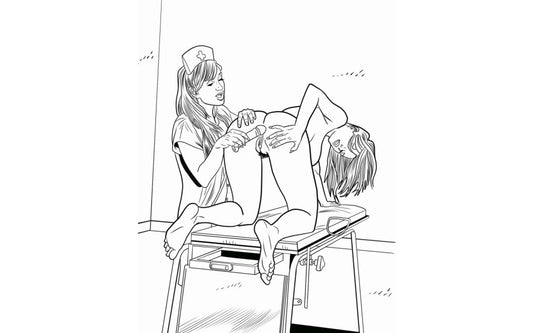 Wood Rocket XXX Nurses Adult Coloring Book - Party Gifts and Novelties