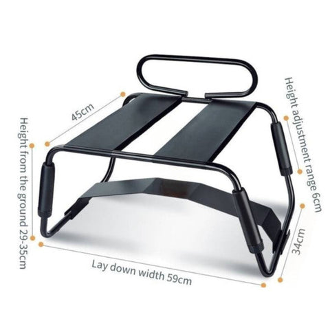 Daytona Adjustable Height Sex Chair by Doc Johnson - Sex Furniture