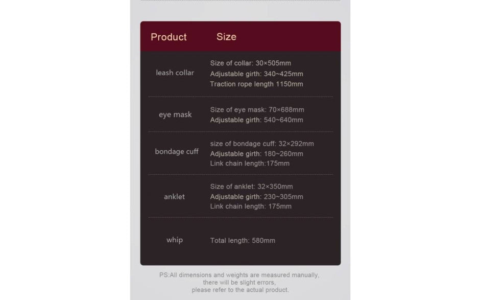 Doc Johnson 8 Piece Deluxe Bondage Play Kit - Bondage Kits