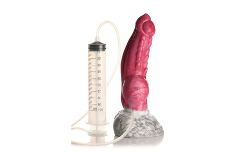 Creature Cocks Resurrector Phoenix Squirting Silicone Fantasy Dildo - Realistic Dildos