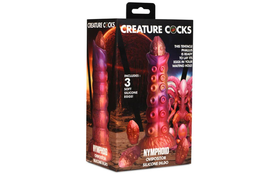 Creature Cocks Nymphoid Ovipositor Fantasy Silicone Dildo Realistic Dildos