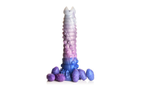Creature Cocks Tenta Queen Ovipositor Silicone Dildo With Eggs - Realistic Dildos