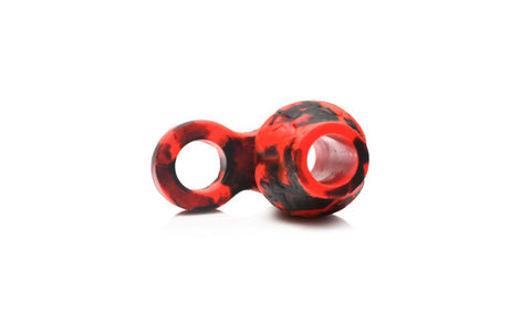 Creature Cocks Hell Hound Silicone Penis Sleeve and Ball Stretcher - Penis Sleeves and Extenders