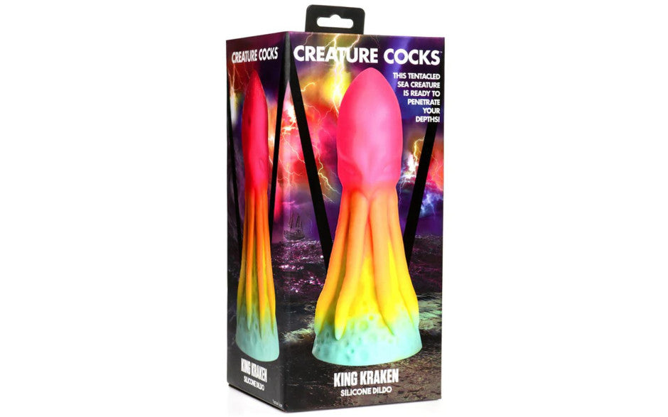 Creature Cocks King Kraken Silicone Fantasy Dildo Realistic Dildos