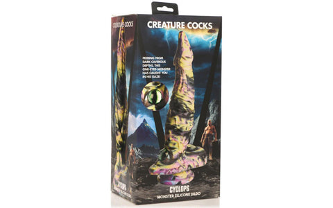Creature Cocks Cyclops Monster Fantasy Silicone Dildo - Realistic Dildos