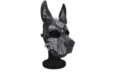 Daytona BDSM Play Dog/Pup Bondage Hood Pink - Bondage Hoods