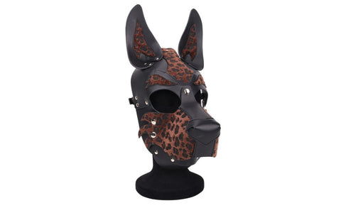 Daytona BDSM Play Dog/Pup Bondage Hood Pink - Bondage Hoods
