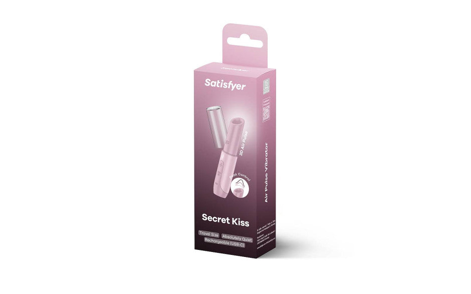 Satisfyer Secret Kiss Air Wave Multi Function Clitoral Vibrator Clit Ticklers and Pulsators