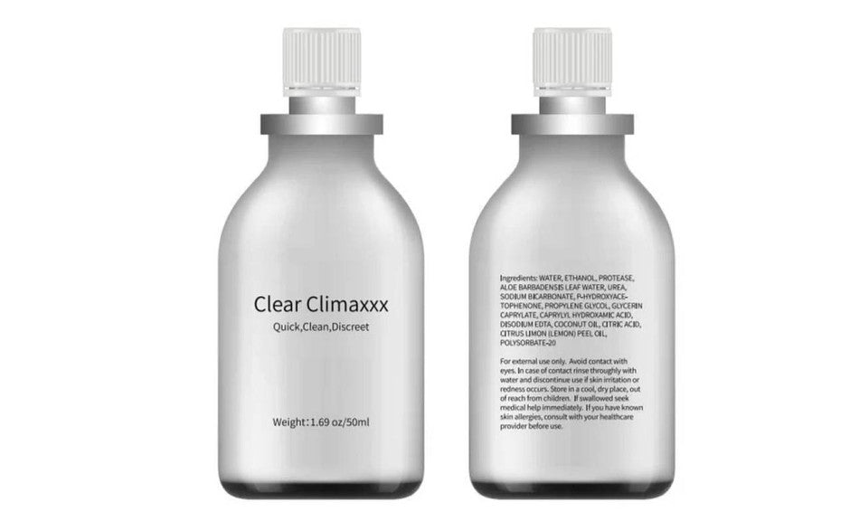 Clear Climaxxx Jizz Remover 50ml Adult Toy Cleaner