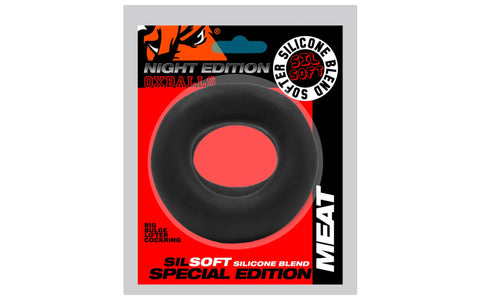 OxBalls Meat Big Bulge Stretchy Cock Ring Night Edition - Stretchy Cock Rings