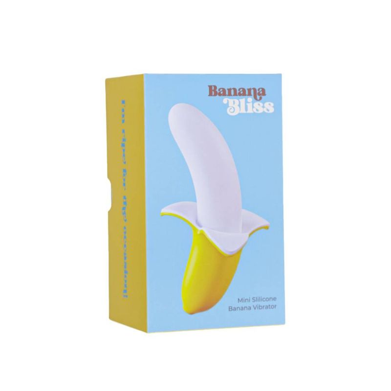 BMS Factory Banana Bliss 13 cm Silicone Vibrator Personal Massagers