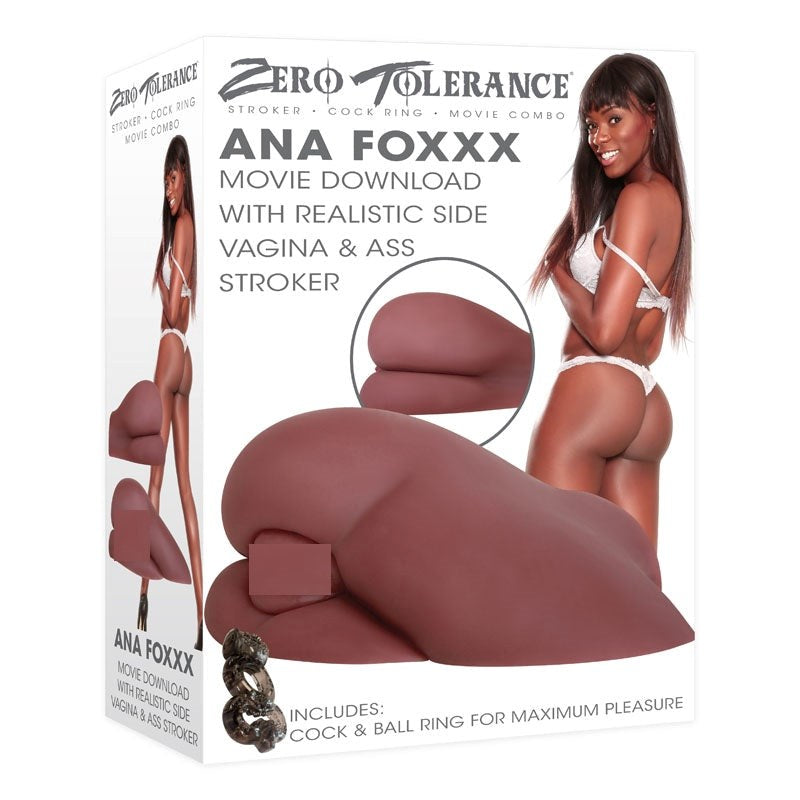 Zero Tolerance Ana Foxxx Real Side Vagina & Ass Realistic Butts And Vaginas