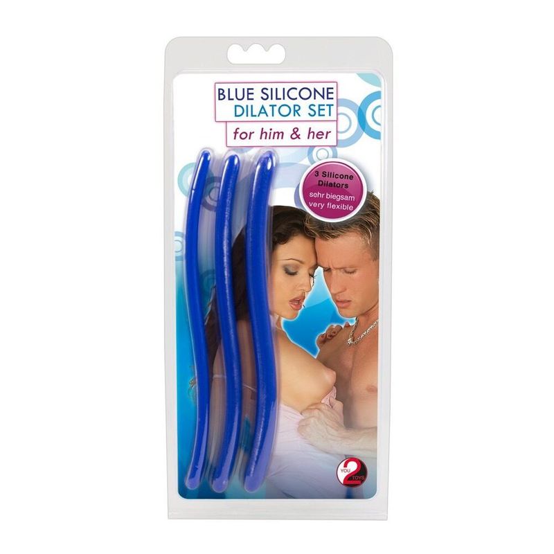 Daytona Silicone 3 Piece Urethral Sounding Set Urethral Sounds