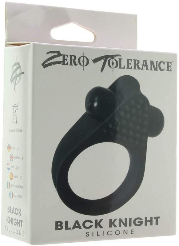 Zero Tolerance Black Knight Cock Ring Vibrating Cock Rings