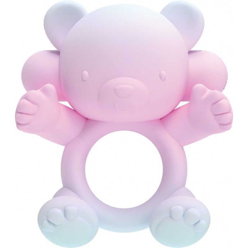 Hott Products Wet Dreams Ultra 20 Mode Bear Hug Cock Ring Vibrating Cock Rings