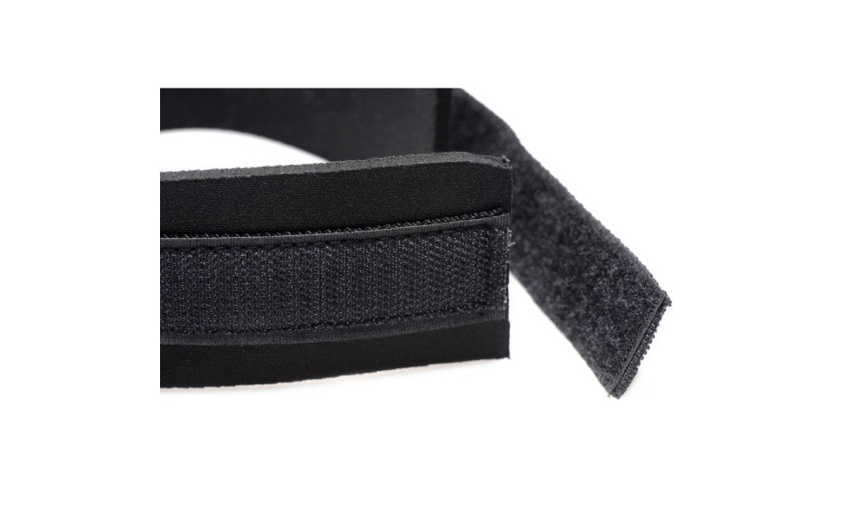 Frisky Neoprene Collar And Leash Set Black Collars and Leads