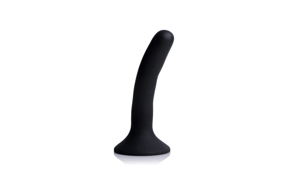 XR Brands Strap-U Black Silicone Strap-On Dildo Small Non-Realistic Dildos