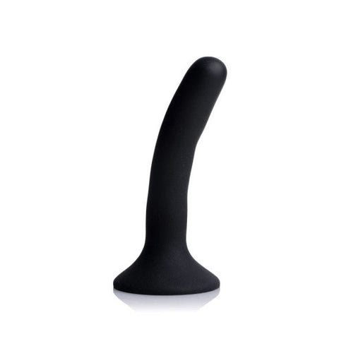 XR Brands Strap-U Black Silicone Strap-On Dildo Small - Non-Realistic Dildos