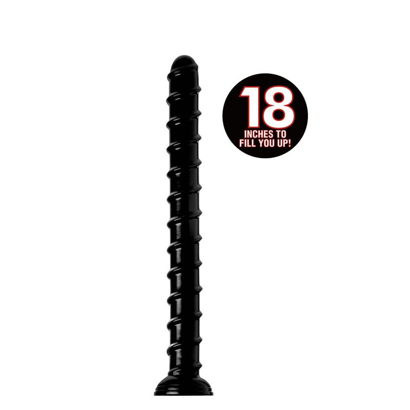 Hosed 18 Inches Swirl Thick Anal Snake Large Dildo Anal Dildos