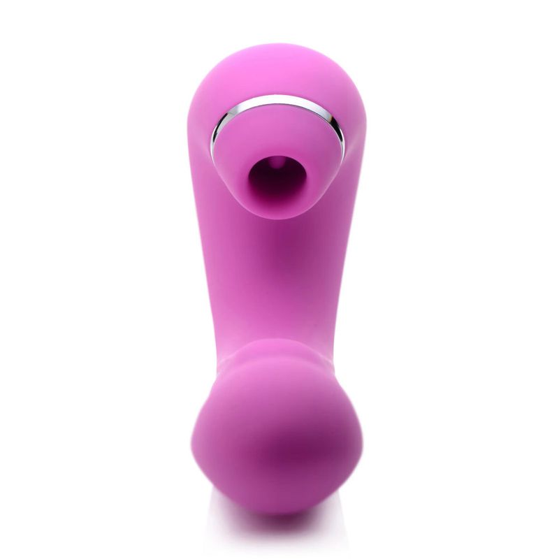 Shegasm 5 Star 10X Tapping G-Spot Vibe With Suction Pink G-Spot Vibrators