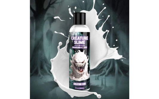 Creature Cocks Slime Cum Unscented Jizz Lubricant 8oz Silicone Based Lubes
