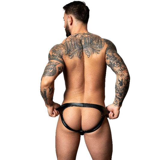 Male Power Moonshine Jock Strap Black - Jocks and G-Strings
