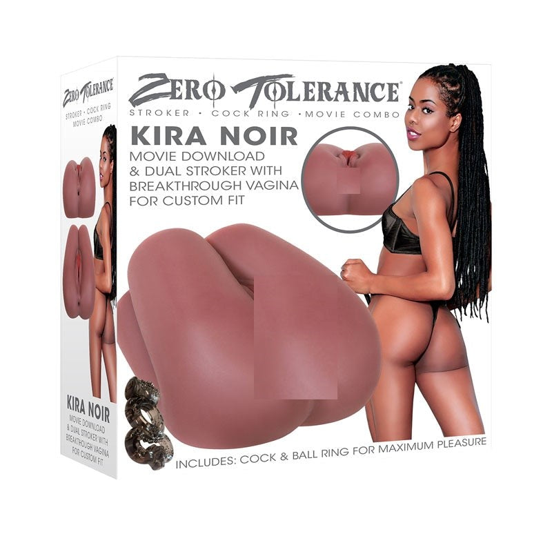 Zero Tolerance Kira Noir Dual Stroker Masturbators and Strokers