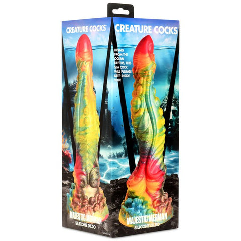 Creature Cocks Majestic Merman Fantasy Silicone Dildo - Realistic Dildos