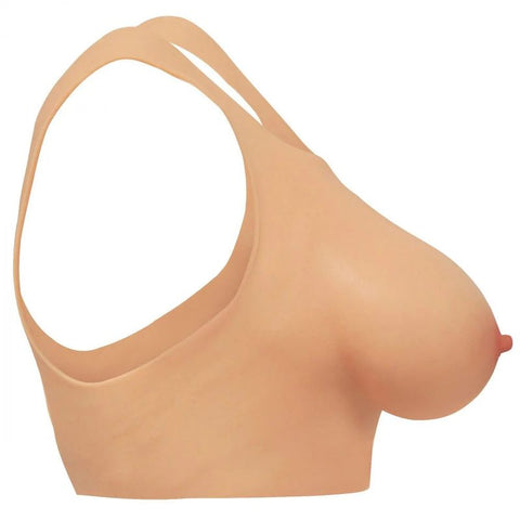 Master Series Perky Pair D Cup Silicone Breasts - Breast and Nipple Toys