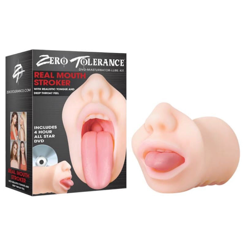 Zero Tolerance Real Mouth Stroker Masturbators and Strokers