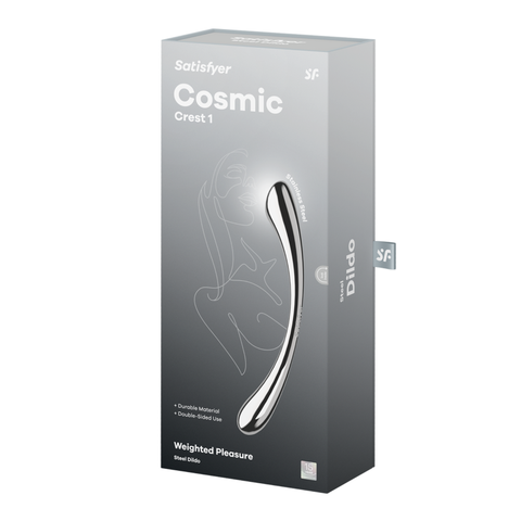 Satisfyer Cosmic Crest 1 High Quality Metal Dildo - Steel Sex Toys