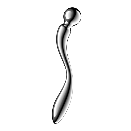 Satisfyer Star Force 2 Body Safe Metal Dildo Silver Steel Sex Toys