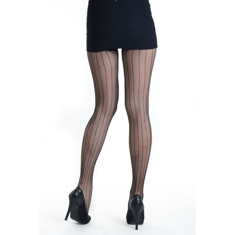 Killer Legs Sensual Arrow Womens Mesh Tights OS Fishnet and Thigh Highs