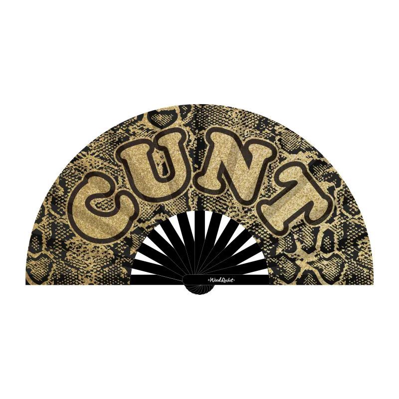 Wood Rocket Cunt Fan Adult Party Gifts Animal Print Party Gifts and Novelties