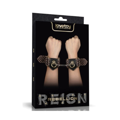 Lovetoy Rebellion Reign Bondage Play Handcuffs - Cuffs And Restraints