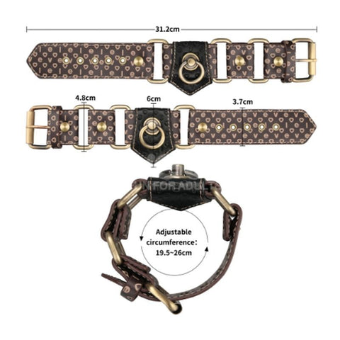 Lovetoy Rebellion Reign Fetish Play Hogtie Set - Cuffs And Restraints