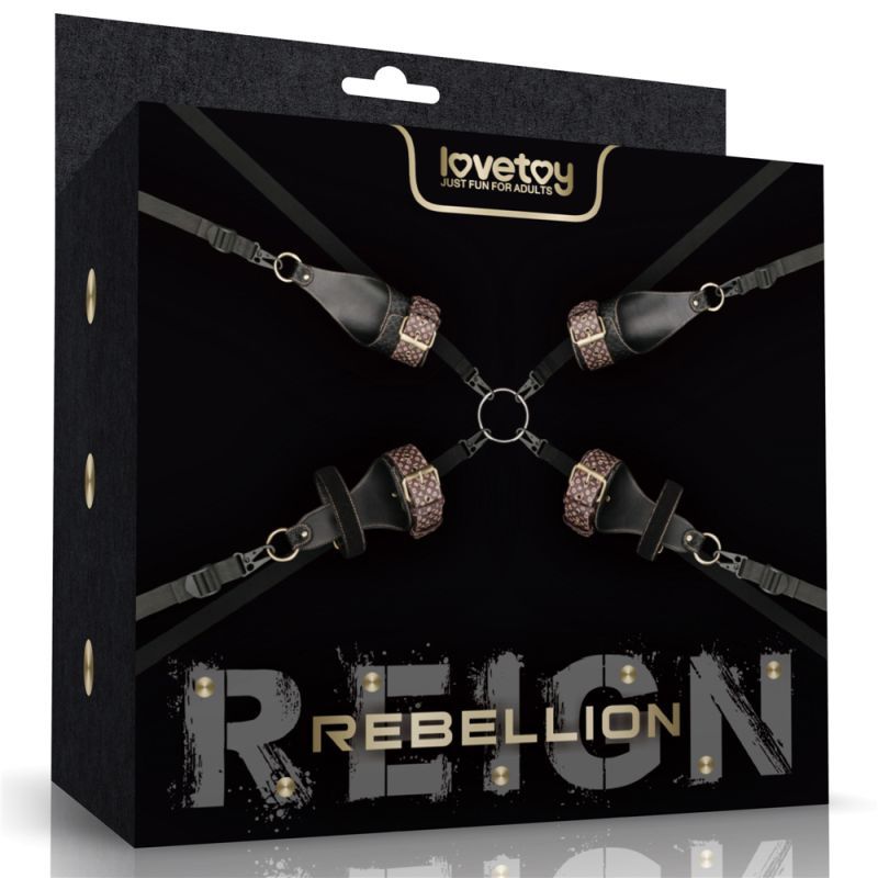 Lovetoy Rebellion Reign Under Mattress Restraint Cuffs And Restraints
