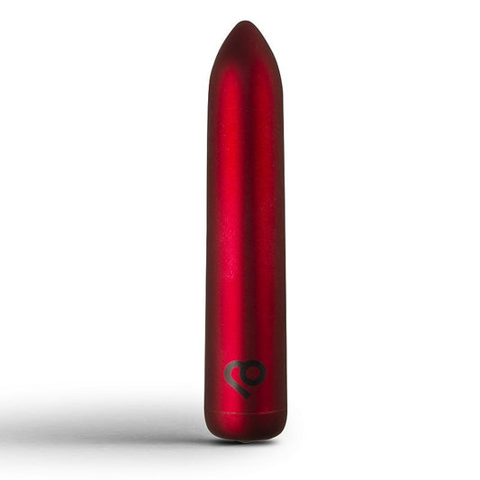 Rocks Off Poppy Red Rechargeable Bullet Vibrator Red Bullet Vibrators